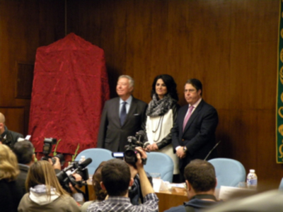 El cartel de la Semana Santa sevillana 2013 atrapado en una pintura