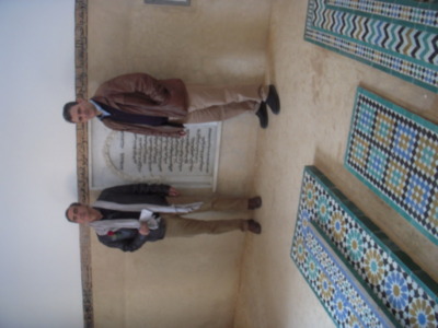 Presentar la Ultima noche en Marrakech es una experiencia fascinante.Sarah Avenzoar estaba feliz. 