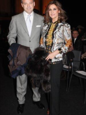 Marina Danko con su novio Manuel Blanco en SIMOF