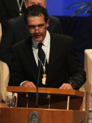 Antonio Banderas  Hijo Predilecto de Andalucía
