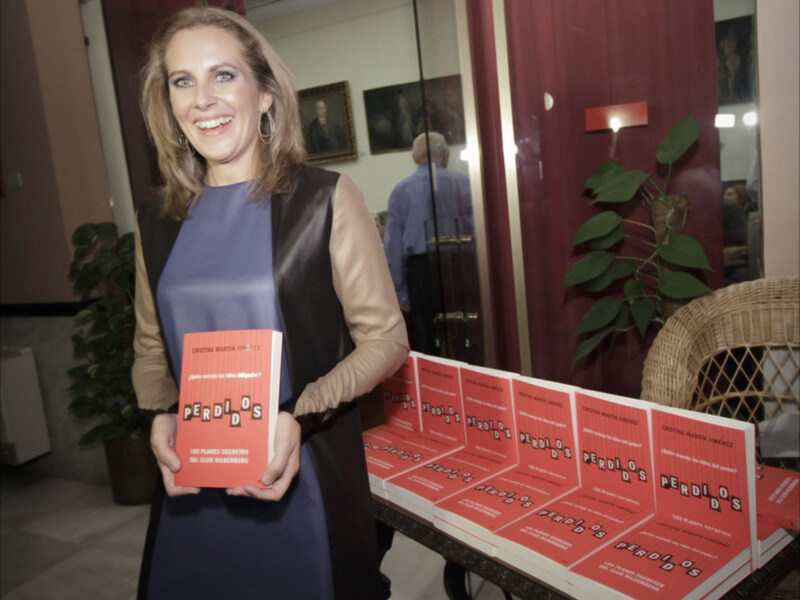 Cristina Martín presenta en el Ateneo de Sevilla su último libro Perdidos