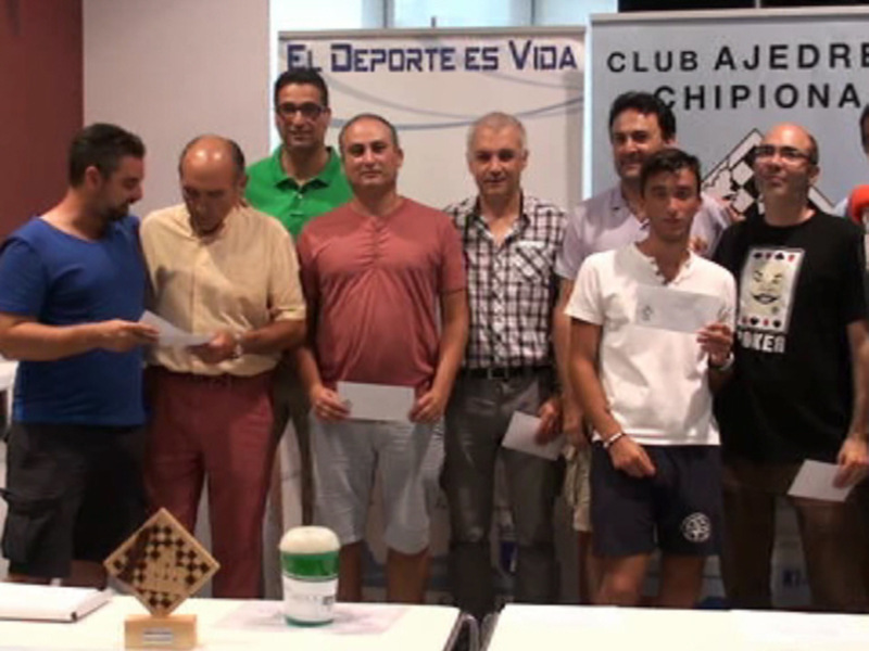 Premiación del Torneo de Ajedrez del Club Ajedrez Chipiona.