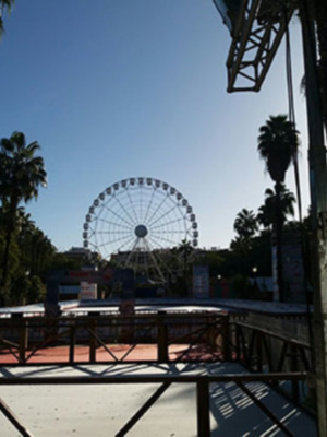 Los Jardines del Prado sometidos a una gran presión de uso.