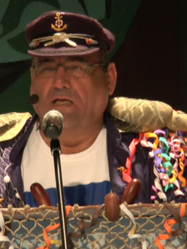El pregón de Manolo El Marpega guía por un Barrio del recuerdo cargado de ingenio y casticismo