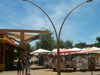 Alameda de Hércules las Ramblas de Sevilla