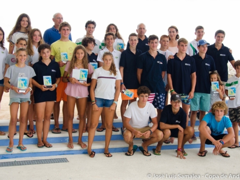 Equipo ganador de la Copa de Andalucía 2018, celebrada en la costa andaluza.