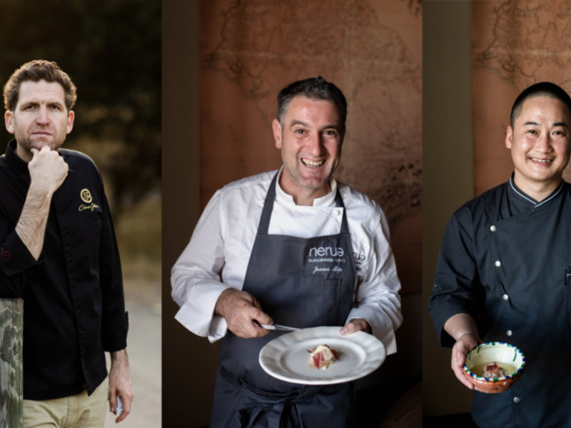 Cinco Jotas organiza una experiencia culinaria a seis manos en pleno auge de su proceso de internacionalización