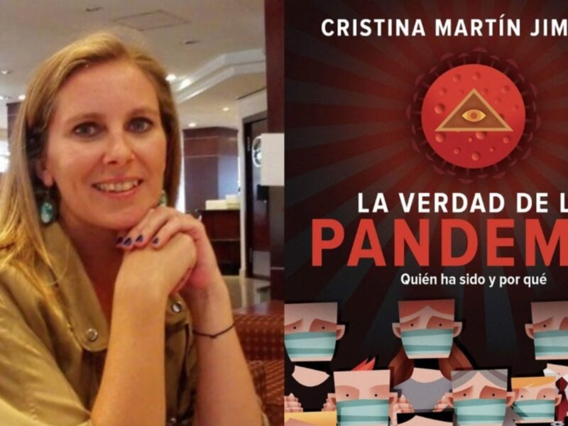 Cristina Martín Jiménez presenta 'La Verdad de la Pandemia: Quién ha sido y por qué'.