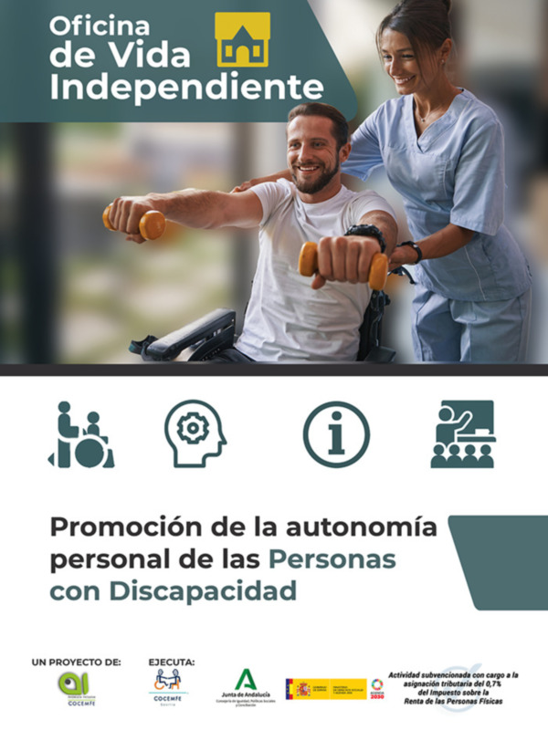 Oficina de Vida Independiente: Promoción de autonomía personal para personas con discapacidad.