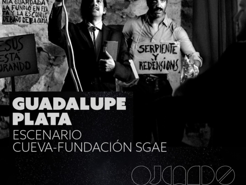 Guadalupe Plata en el Festival Ojeando, escenario Cueva-Fundación SGAE. 1/2 de julio de 2022.