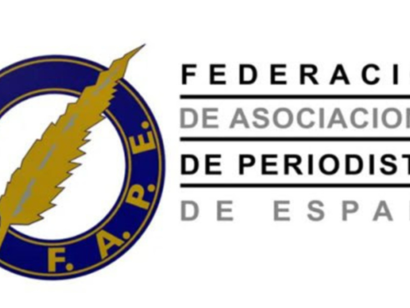 Logo de la Federación de Asociaciones de Periodistas de España (FAPE)