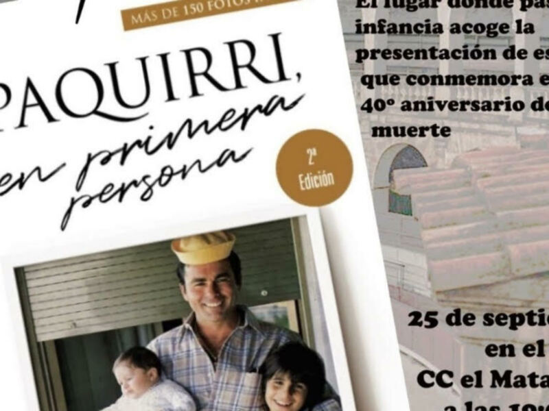 Celebración del 40º aniversario del libro 'Paquirirri, en primera persona' en el Matadero de Madrid, 25 de septiembre.