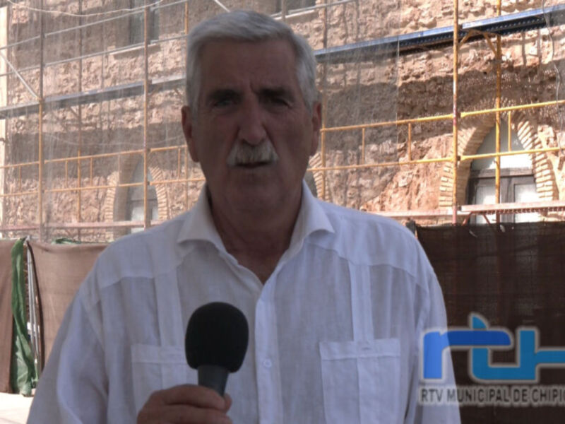 Luis Mario Aparcero informa de la resolución provisional de una subvención de casi medio millón de euros para continuar la rehabilitación del Castillo