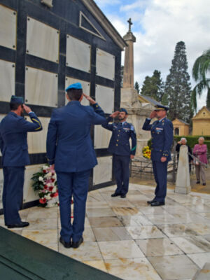  El Ejército del Aire rinde tributo en Sevilla a quienes entregaron su vida por España