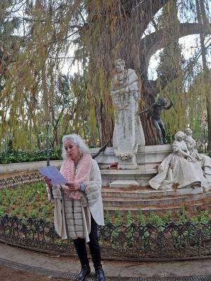  Sevilla honra la memoria de Gustavo Adolfo Bécquer en el 190.º aniversario de su nacimiento