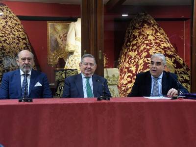  La Hermandad de San Benito acoge la presentación del cartel de la Tertulia Cofrade “El Costero” para la Semana Santa de Sevilla 2026