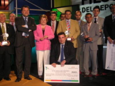 La Federacion Sevillana de Baloncesto premio del Deporte del Ayuntamiento de Sevilla
