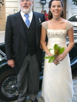 Los Aznar de boda en Jerez de la hija de Arias Cañete