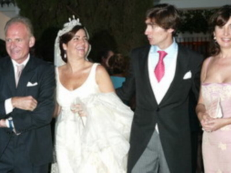Carmen Martinez Bordiu y Roberto Federicci con novios