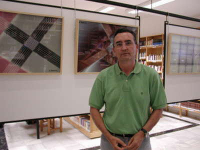 Exposición de pintura digital en la Biblioteca Municipal de Gines