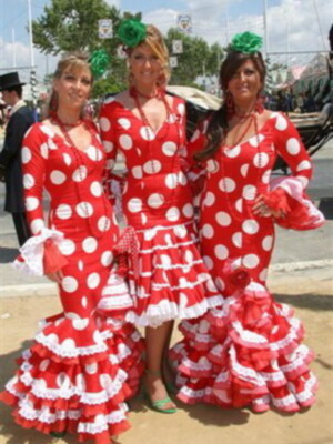Las Soles en la Feria de Sevilla