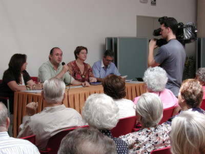 Gines: el Alcalde se reunió con los mayores de la localidad