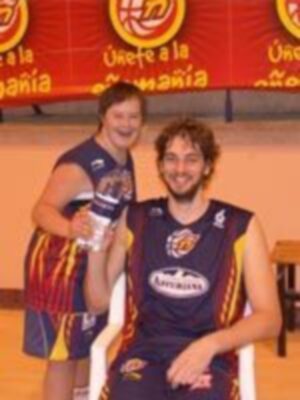 Laura Rubia, una voluntaria ejemplar