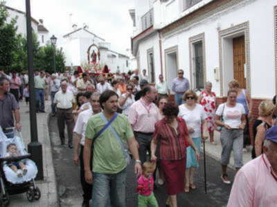 Los vecinos se volcaron con la Romería de San Ginés 