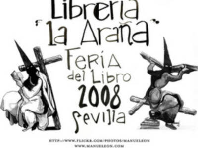 La librería La Araña presente en la Feria del Libro de Sevilla