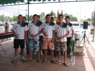 Fernando López y Francisco Javier Delgado, del Club Náutico de Sevilla, se han proclamado Campeones de España de Maratón en Piragüismo