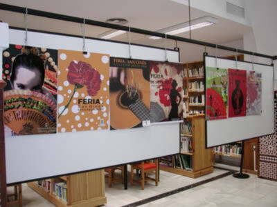 Exposición en Gines con todas las obras presentadas al Concurso de Cartel de Feria