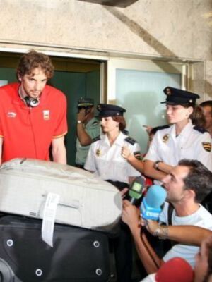 Entrevista con Pau Gasol a su regreso a España después de las olimpiadas