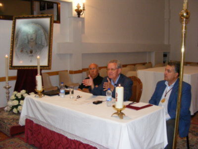 Una conferencia pone fin a los actos previos a la Coronación Canónica de la Virgen de los Dolores de Gines 
