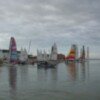 El XLIII Ascenso Internacional del Guadalquivir, pasado por agua