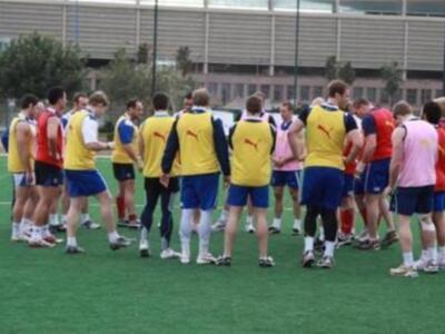 Las instalaciones deportivas de la cartuja acogen esta semana una concentración del Bath, equipo inglés de rugby