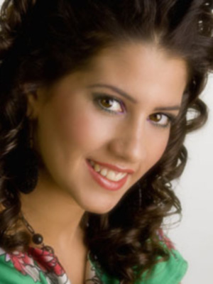 La joven  Rebeca Guzmán elegida Perla del Carnaval 2009 de Chipiona.