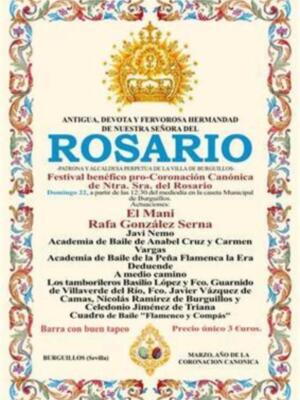 El Sábado Macro-Festival Benéfico Pro-Coronación de Ntra. Sra. del Rosario de Burguillos (Sevilla)]