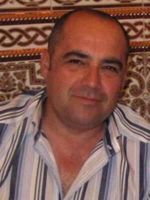 Cristobal Ruiz, trabajador ejemplar 2009 de la Athos, presentado por Marina Bernal 