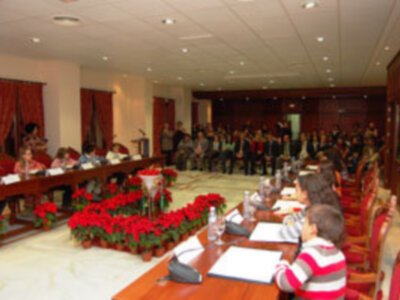 El ayuntamiento conmemora el aniversario de la Constitución con el tradicional pleno infantil(Chipiona)