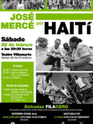 José Mercé, Medalla de Andalucía 2010,ofrece el sabado un concierto en Jerez a beneficio de Haití