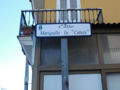 El PP agradece  al Equipo de Gobierno la colocación, de forma inmediata del nuevo rótulo a la calle "Mariquilla La Cañeja"(Chipiona)