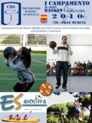 I Campamento de verano Basket-aventura dirigido por Fran Murcia con inmersión en inglés, diversión y aventura