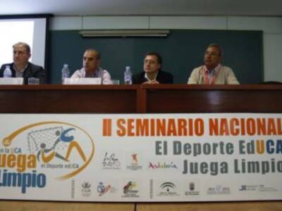 Finaliza con éxito la segunda edición del Seminario Nacional El deporte edUCA, Juega Limpio