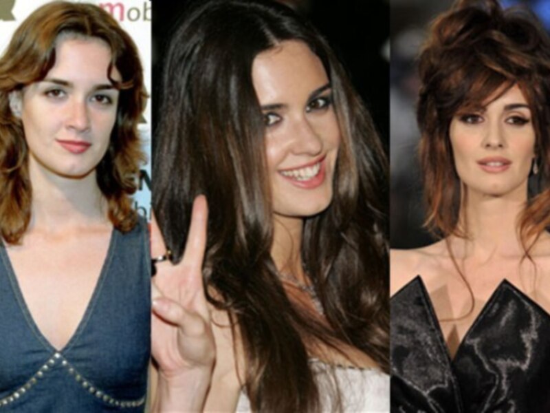 Tres imágenes de mujeres con diferentes estilos de cabello y vestimenta, destacando su belleza y personalidad.