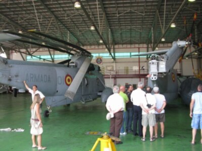 Paramotores Bajo Guadalquivir en la Base de Rota 