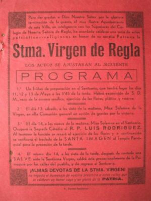 Prcesiones Extraordinarias de la Virgen de Regla(Segunda Parte)*