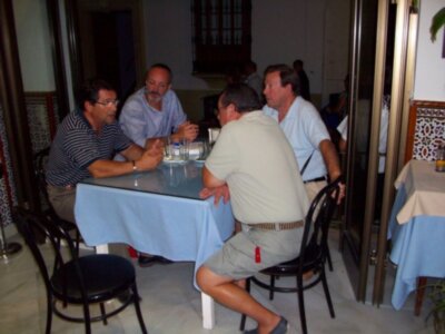 Antonio Peña mantuvo una reunión de trabajo con propietarios del pago MECA BAJA(Chipiona)