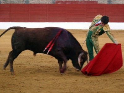Fuertes emociones en la tercera novillada del XI Encuentro Andaluz de Escuelas de Tauromaquia de Baeza