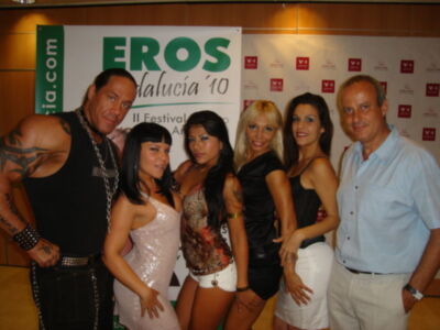 Anastasia mayo presenta el festival eros Andalucía 2010