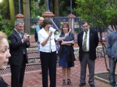 Libro sobre el Patio Andaluz del Rosedal de Palermo de Buenos Aires en el 80º Aniversario de su creación